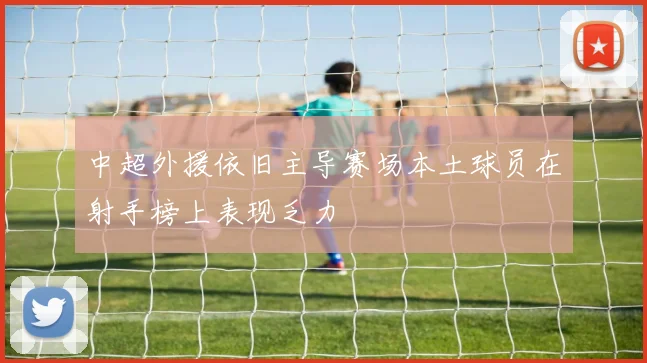 中超外援依旧主导赛场本土球员在射手榜上表现乏力
